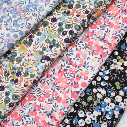 140-180 GSM 100% Baumwollgewebe florale Liberty Stoff